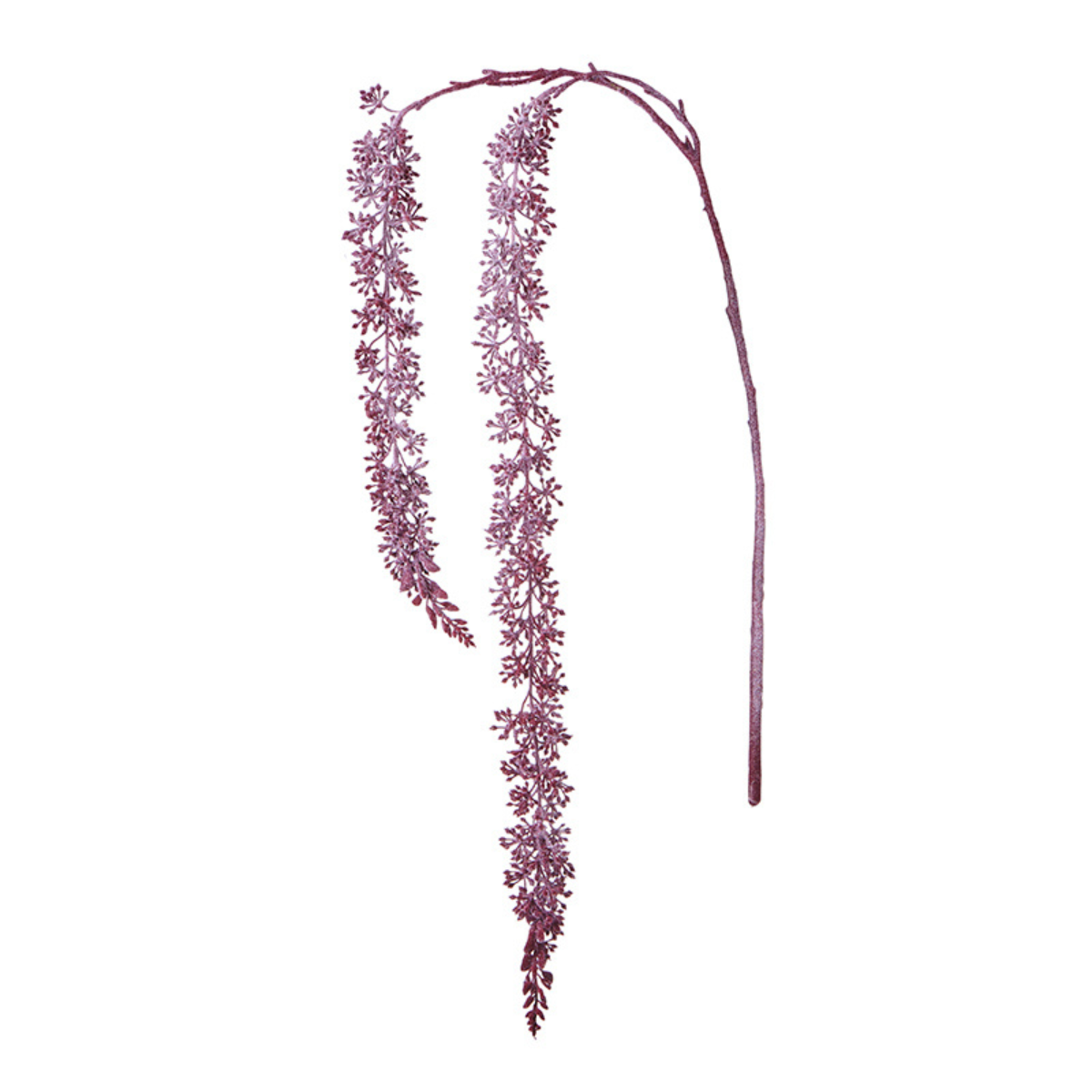 Branche de Baies Tombante Givrée Noël