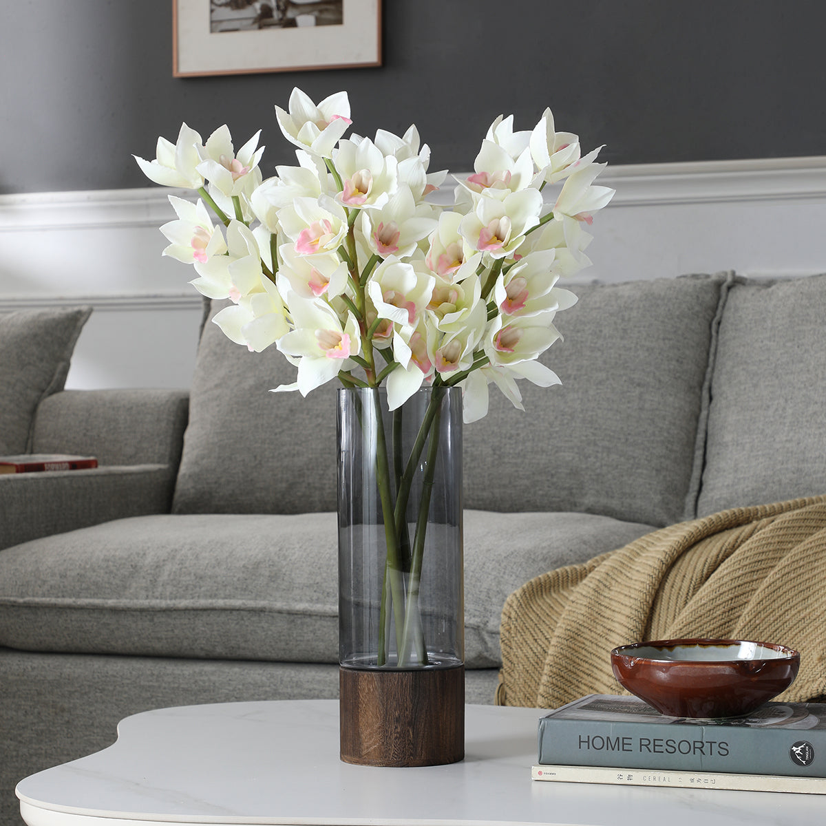 Tige d'orchidée Cymbidium