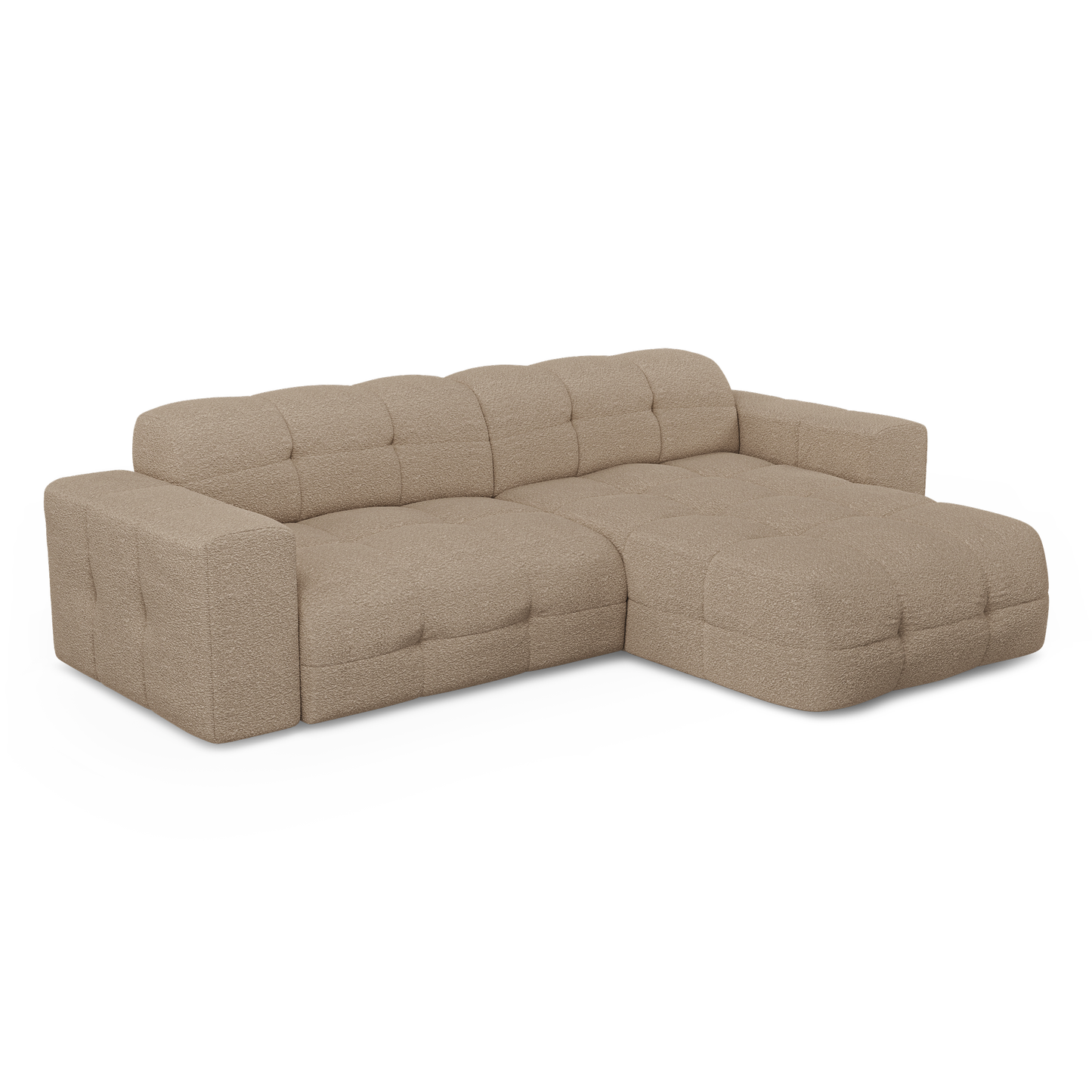 Canapé d'angle droit Mael