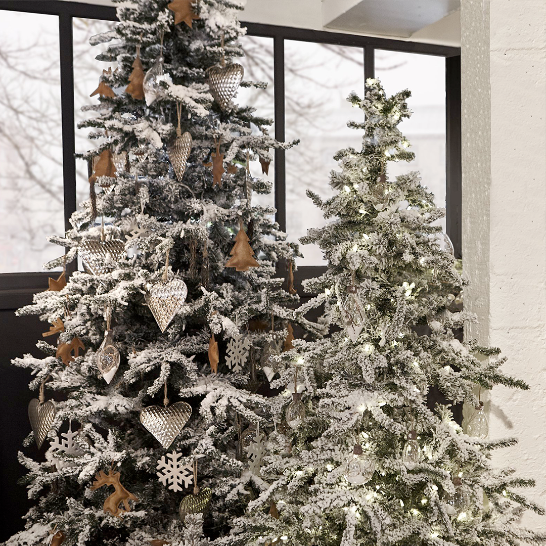 Suspension de Noël Étoile Métal