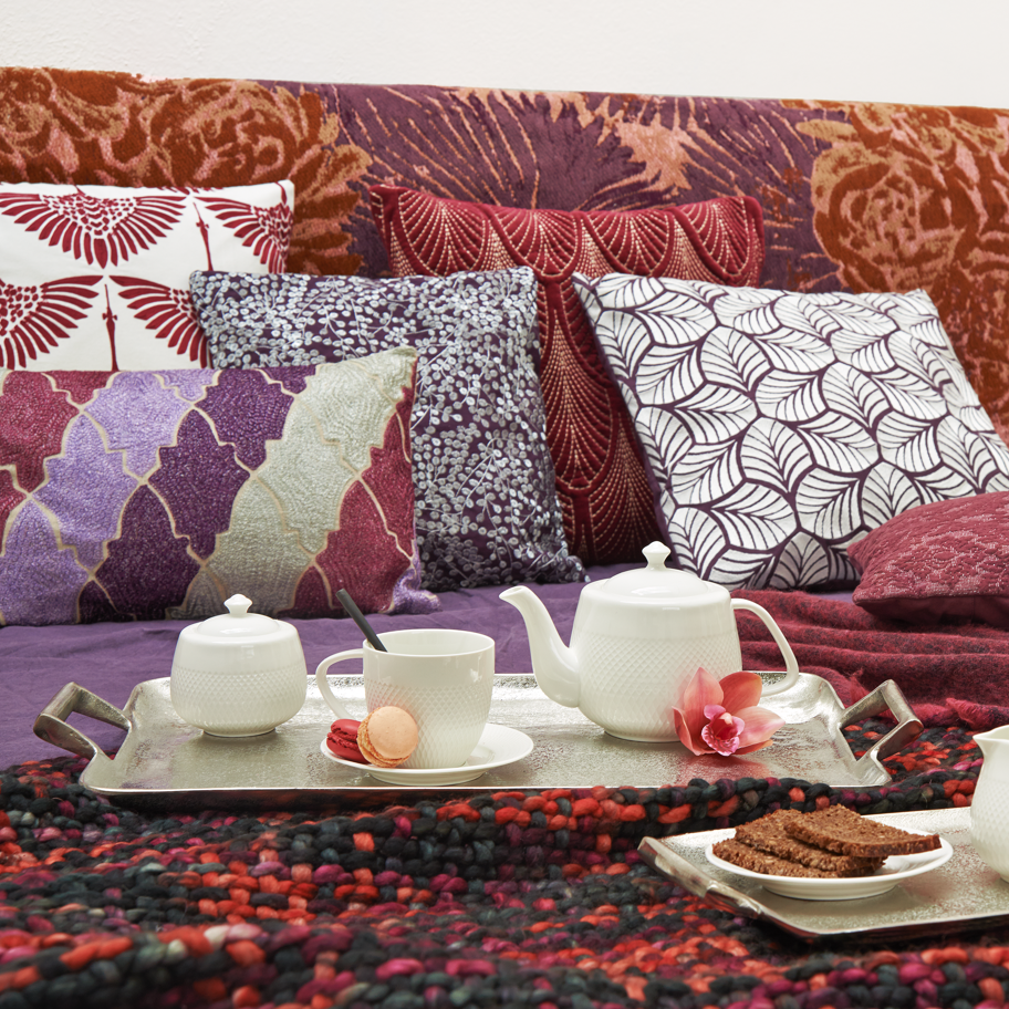 Fronce de coussin Romance