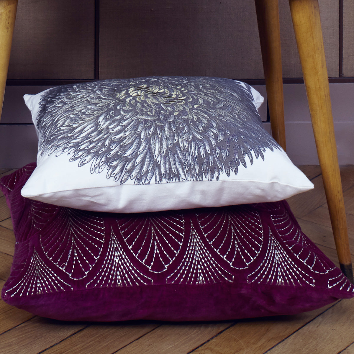 Fronce de coussin Goldy