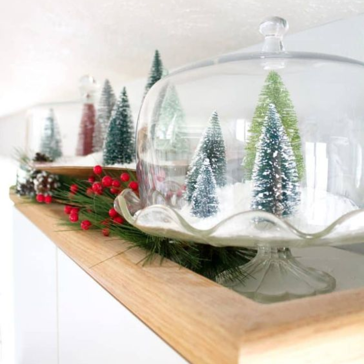 Neige artificielle pour vase