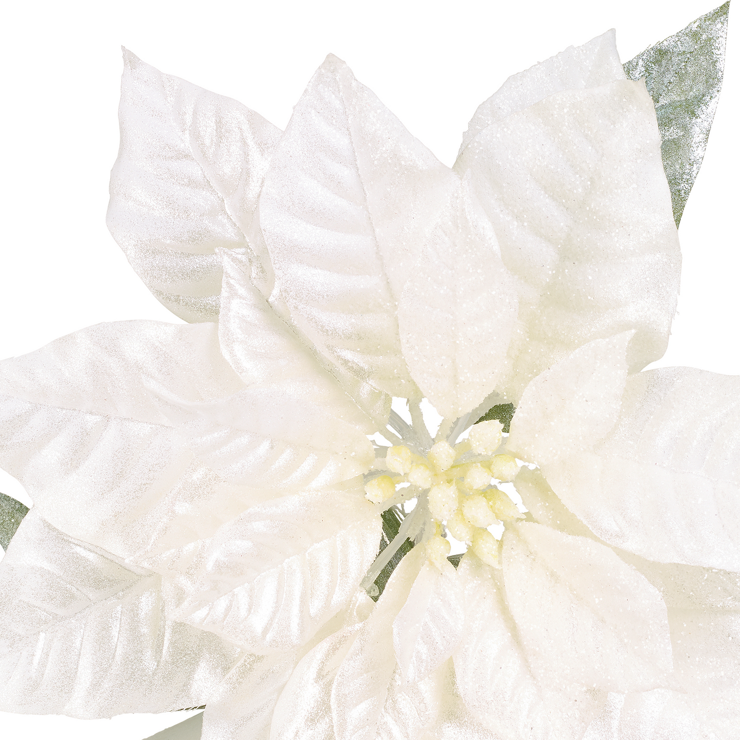 Tige de Poinsettia Pailletée