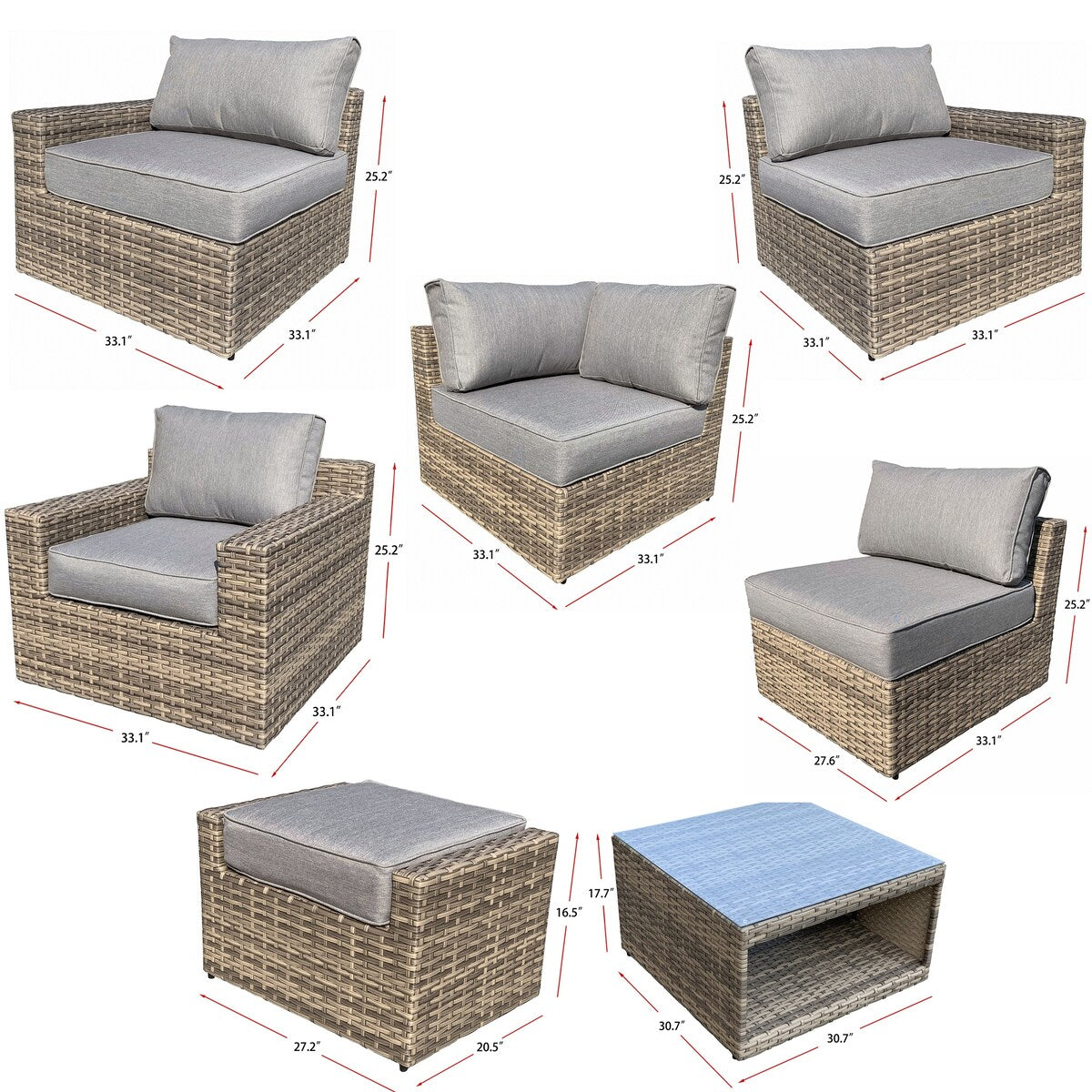 Ventura 12-Piece Deep Seating Set