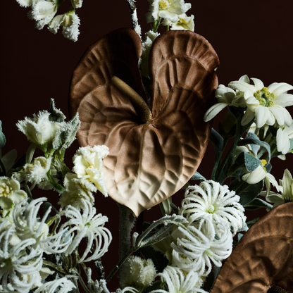 Tige de Clématites Enneigées Grand Format