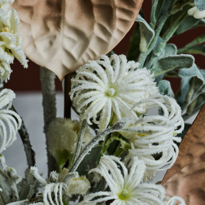 Tige de Clématites Enneigées Grand Format