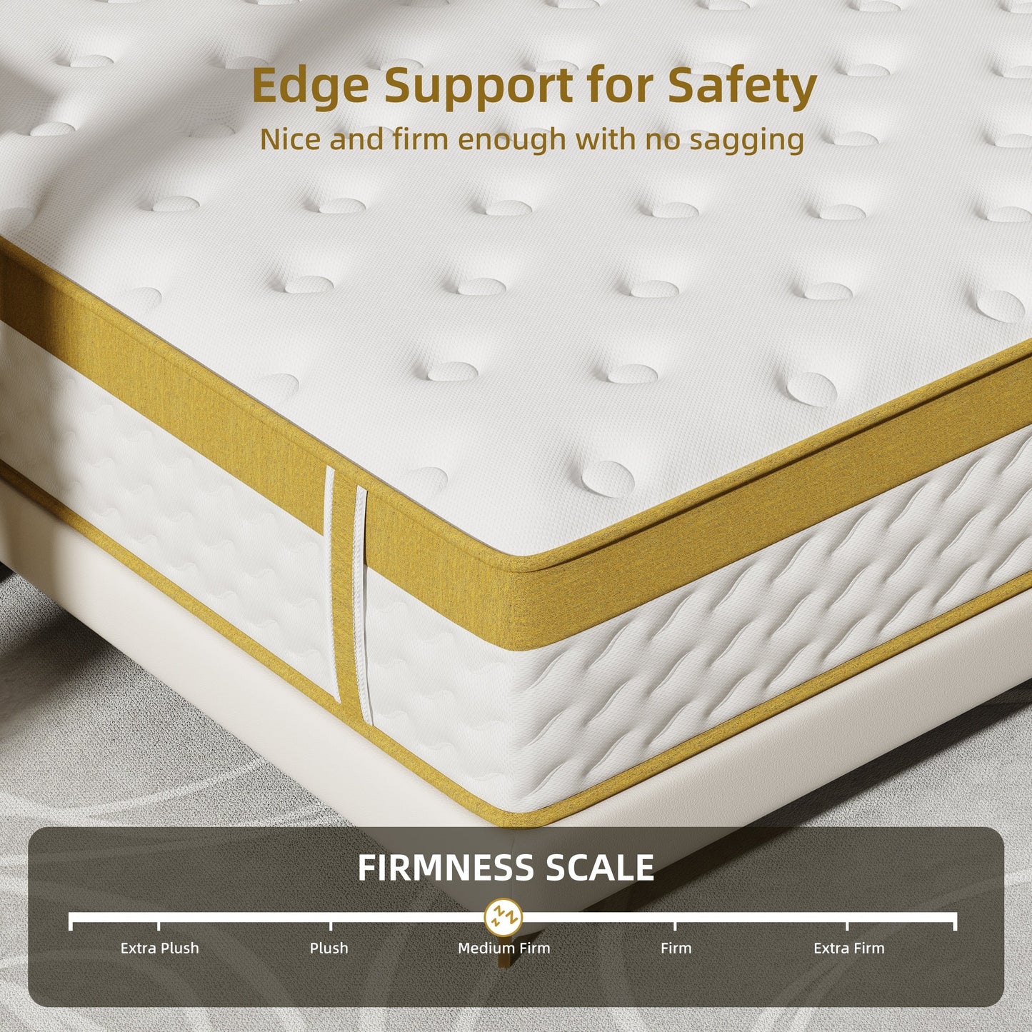 10-inch Memory Foam and Innerspring Hybrid Mattress