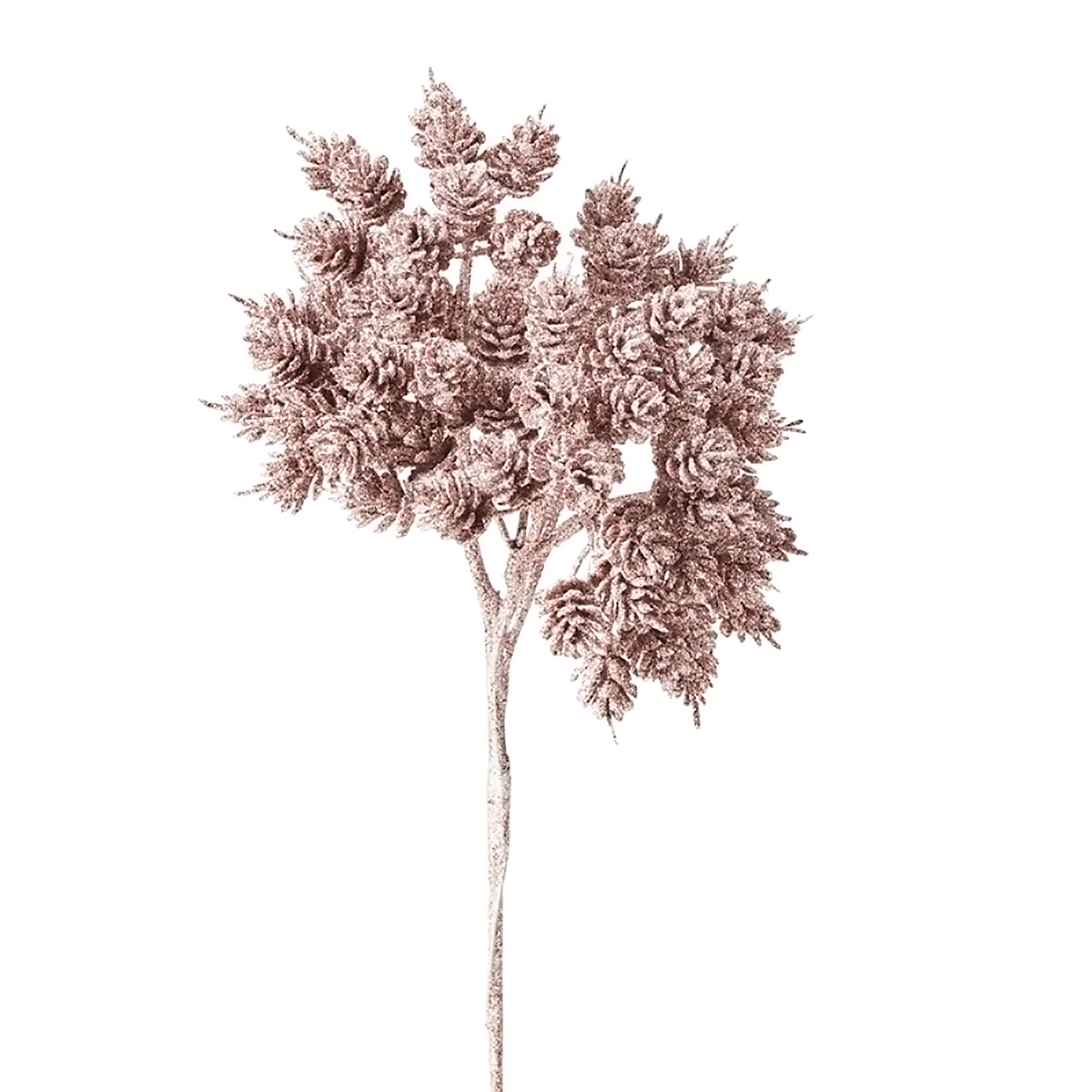 Branche de pin pailletée Eva Noël