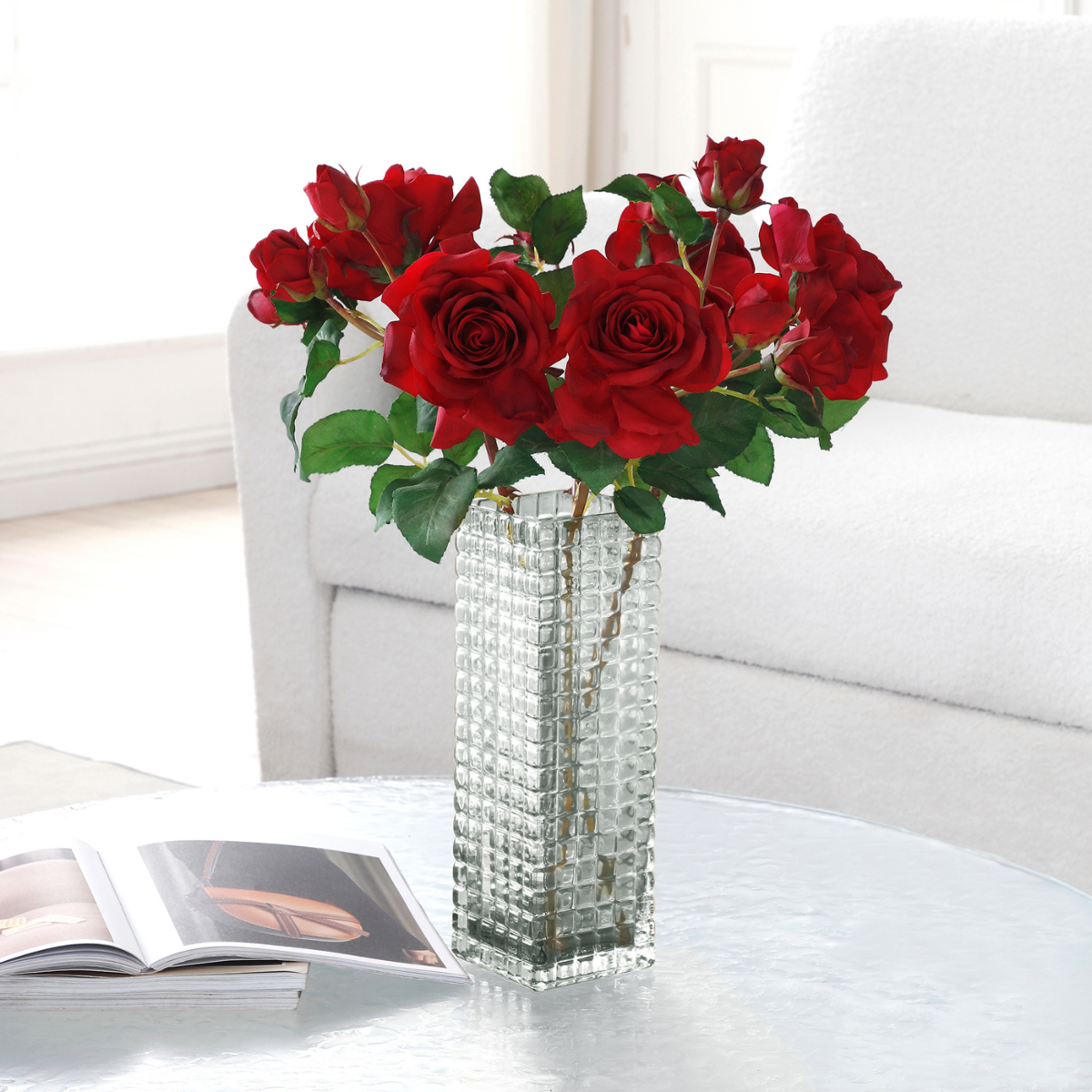 Tige de rose avec bourgeon