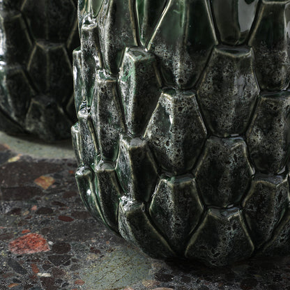 Grand format de vase à épines