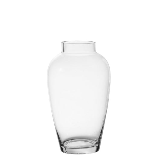 Vase transparent évasé