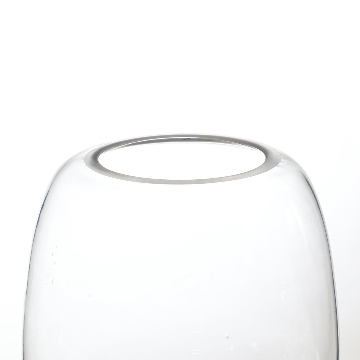 Vase transparent Bulbe