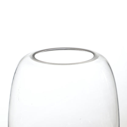Vase transparent Bulbe