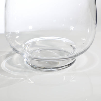 Vase transparent Bulbe