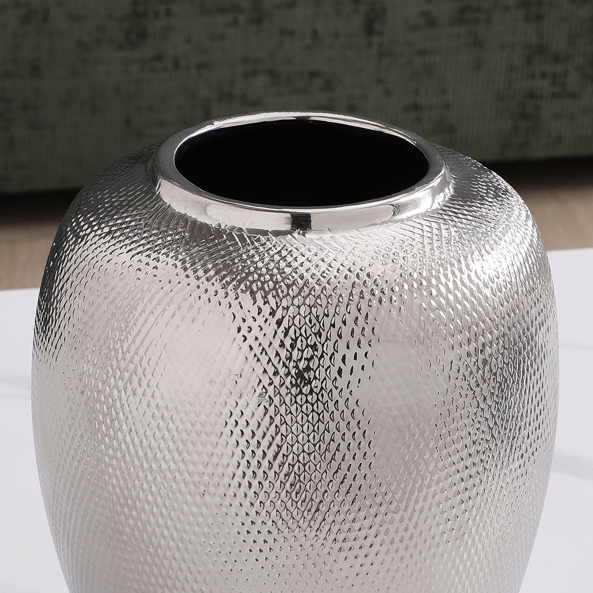 Vase Argent Petit Format
