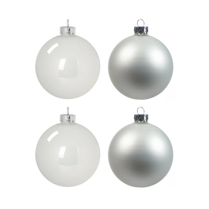 Coffret de 4 boules de Noël