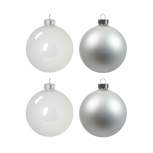 Coffret de 4 boules de Noël