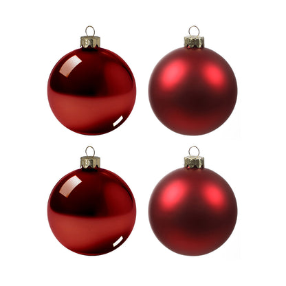 Coffret de 4 boules de Noël