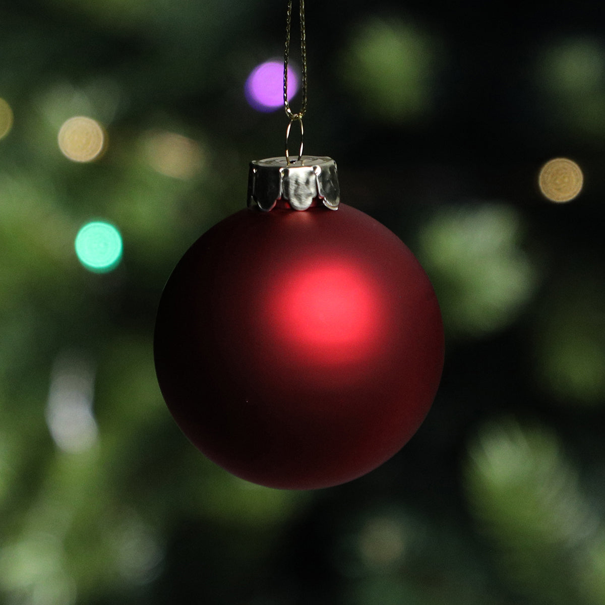 Coffret de 12 boules de Noël