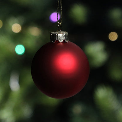 Coffret de 12 boules de Noël