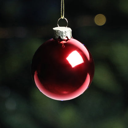 Coffret de 12 boules de Noël