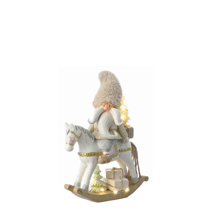 Figurine Père Noël Play avec LED