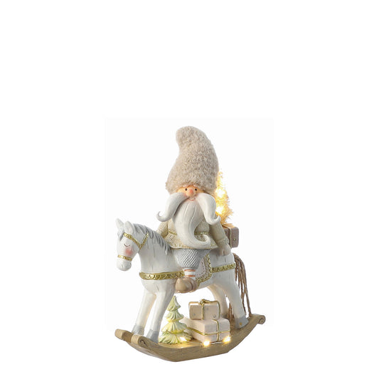 Figurine Père Noël Play avec LED