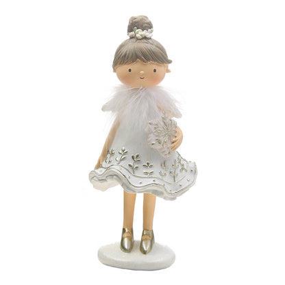 Figurine de Noël Fille avec étoile Angel