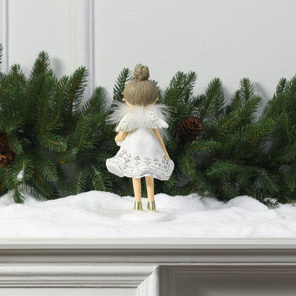 Figurine de Noël Fille avec étoile Angel