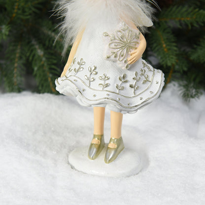 Figurine de Noël Fille avec étoile Angel