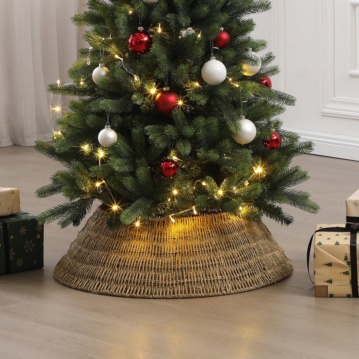 Cache-pied pour sapin de Noël 84 cm