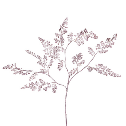 Feuillage de Fougère Effet Métallique