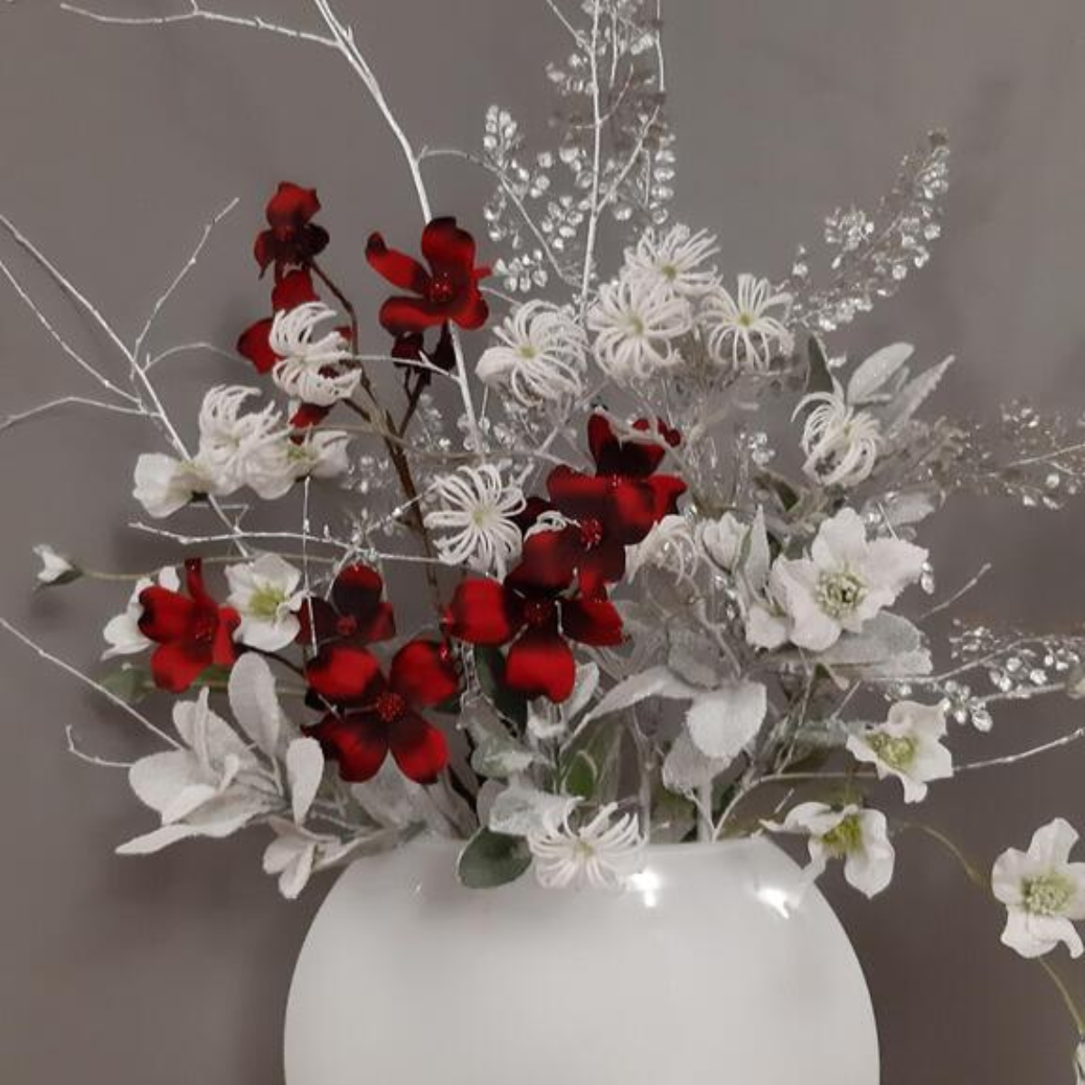 Branche de Laurier Enneigé