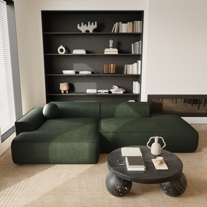 Canapé d'angle gauche Ania