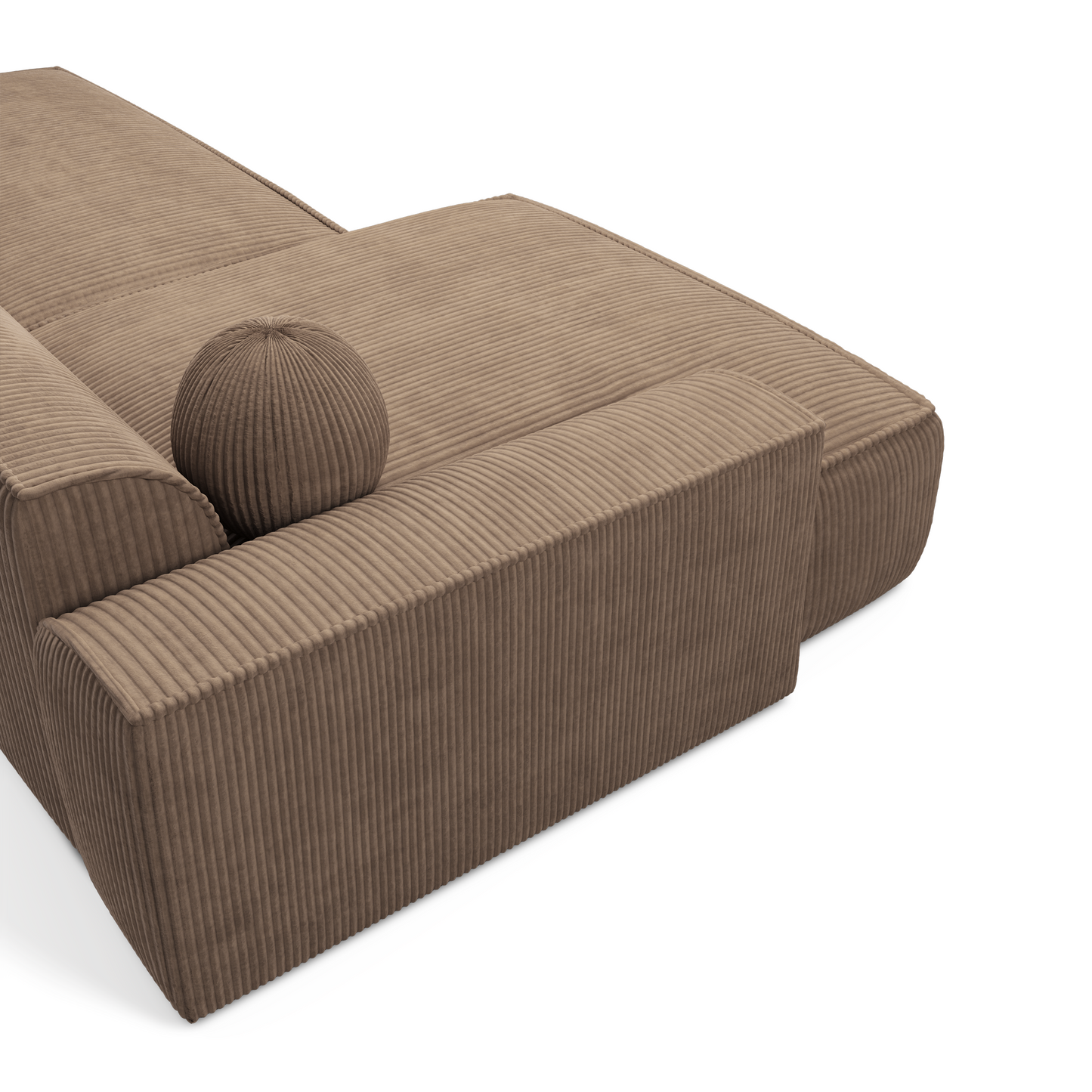 Canapé d'angle gauche Ania