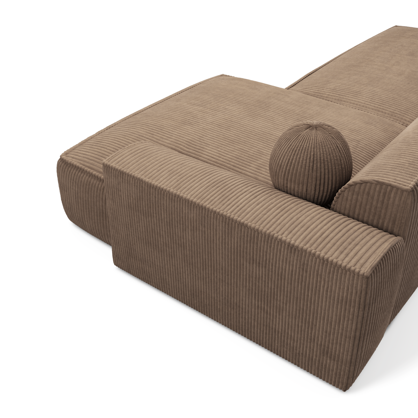 Canapé d'angle droit Ania