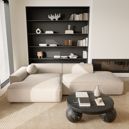 Canapé d'angle gauche Ania