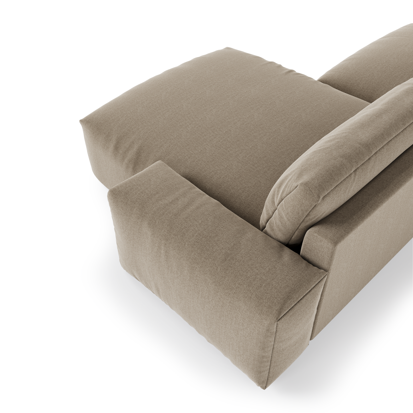 Canapé d'angle droit Bliss