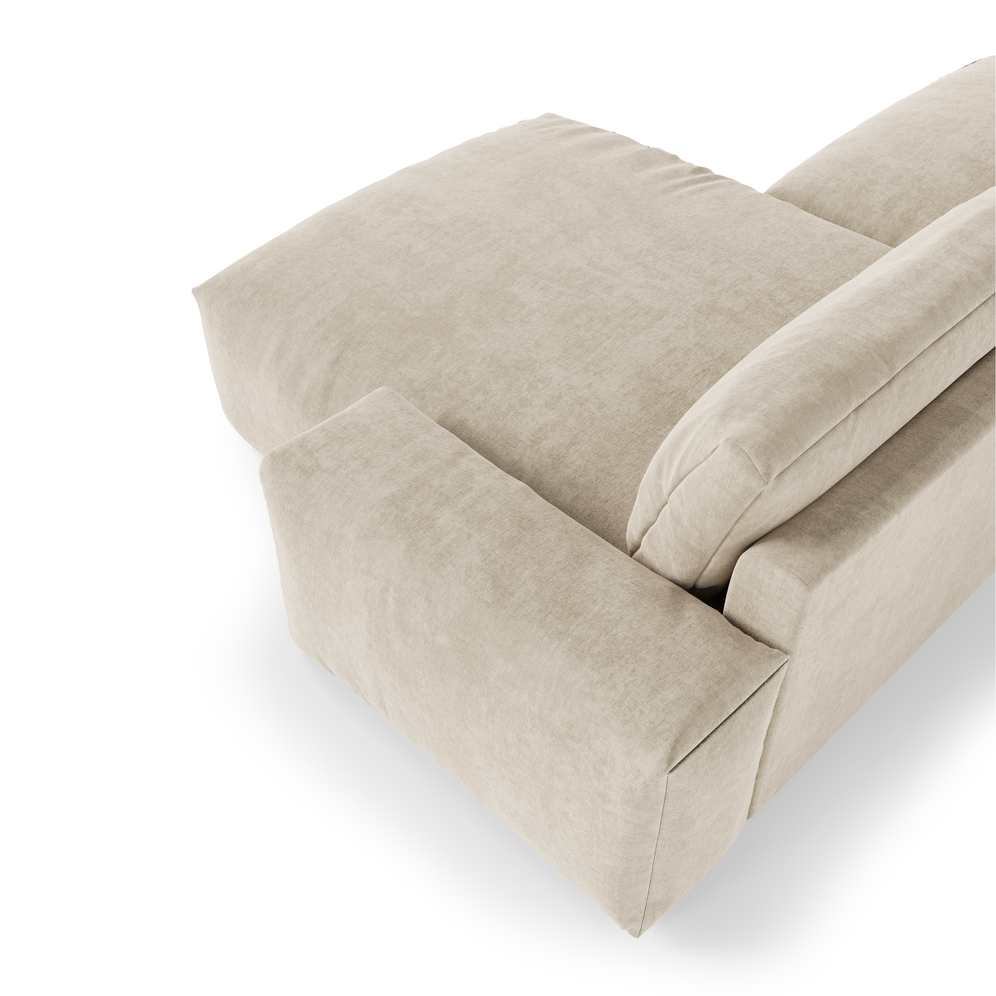 Canapé d'angle droit Bliss