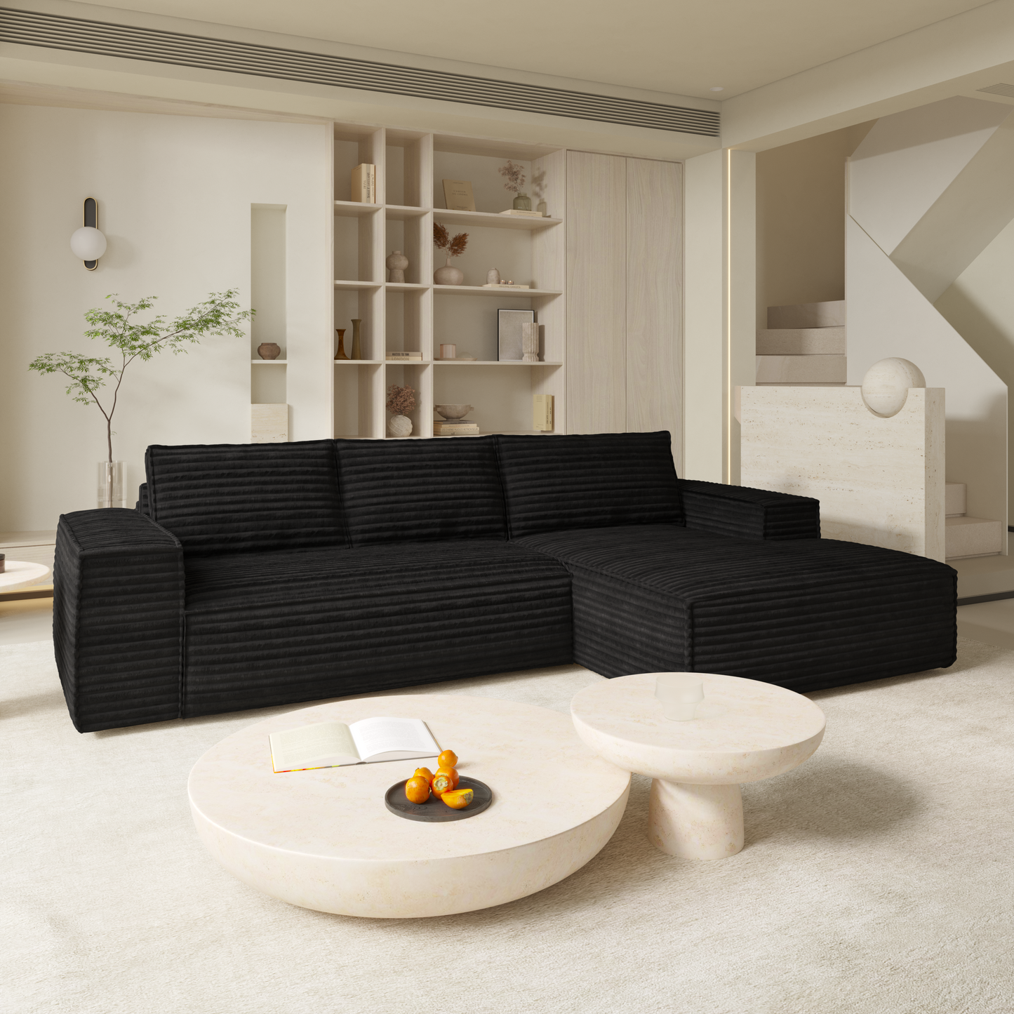 Canapé Convertible Angle droit Joan