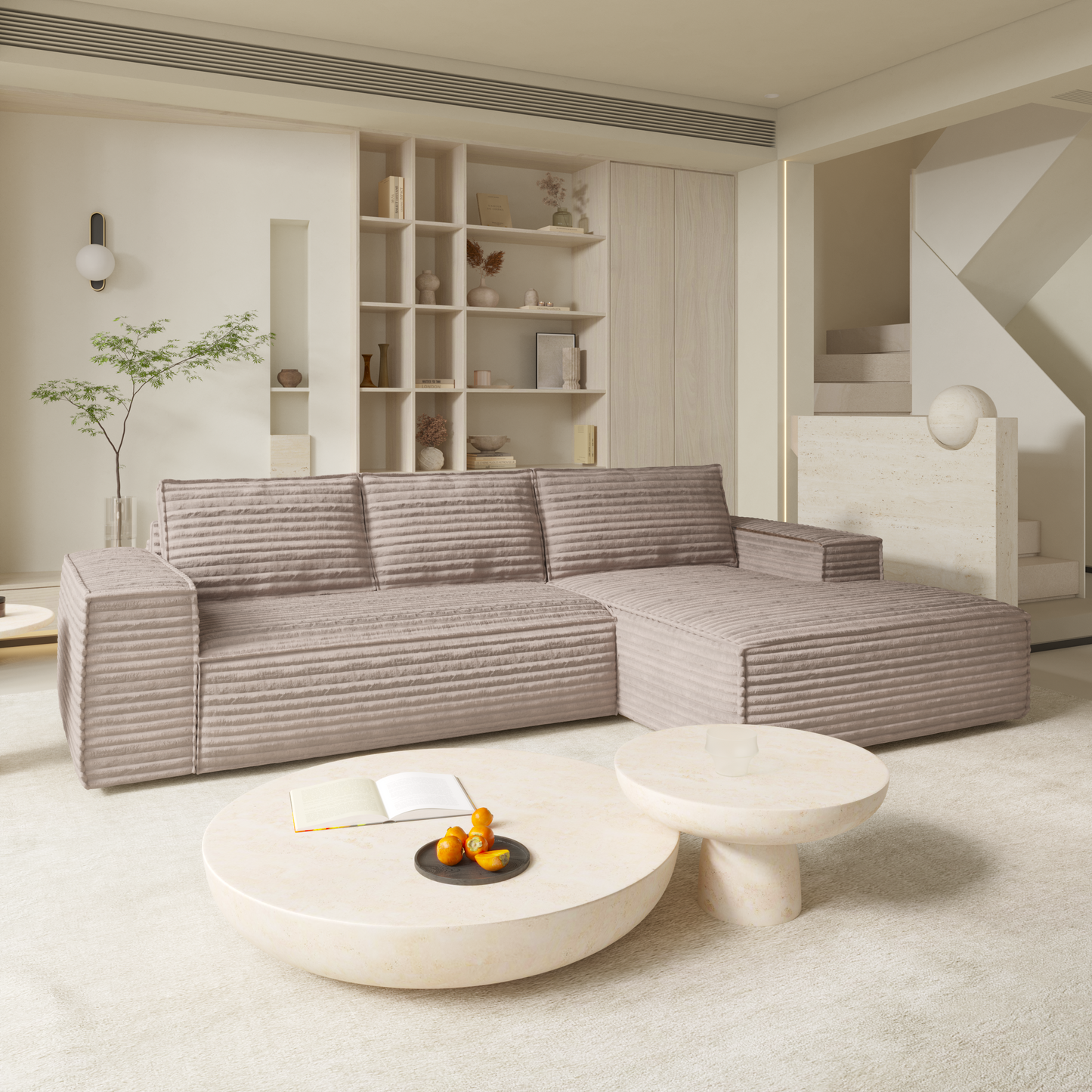 Canapé Convertible Angle droit Joan