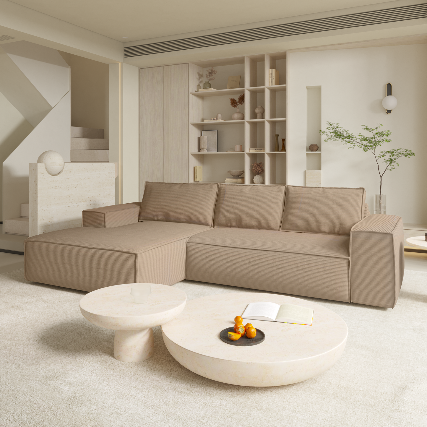 Canapé Convertible Angle gauche Joan