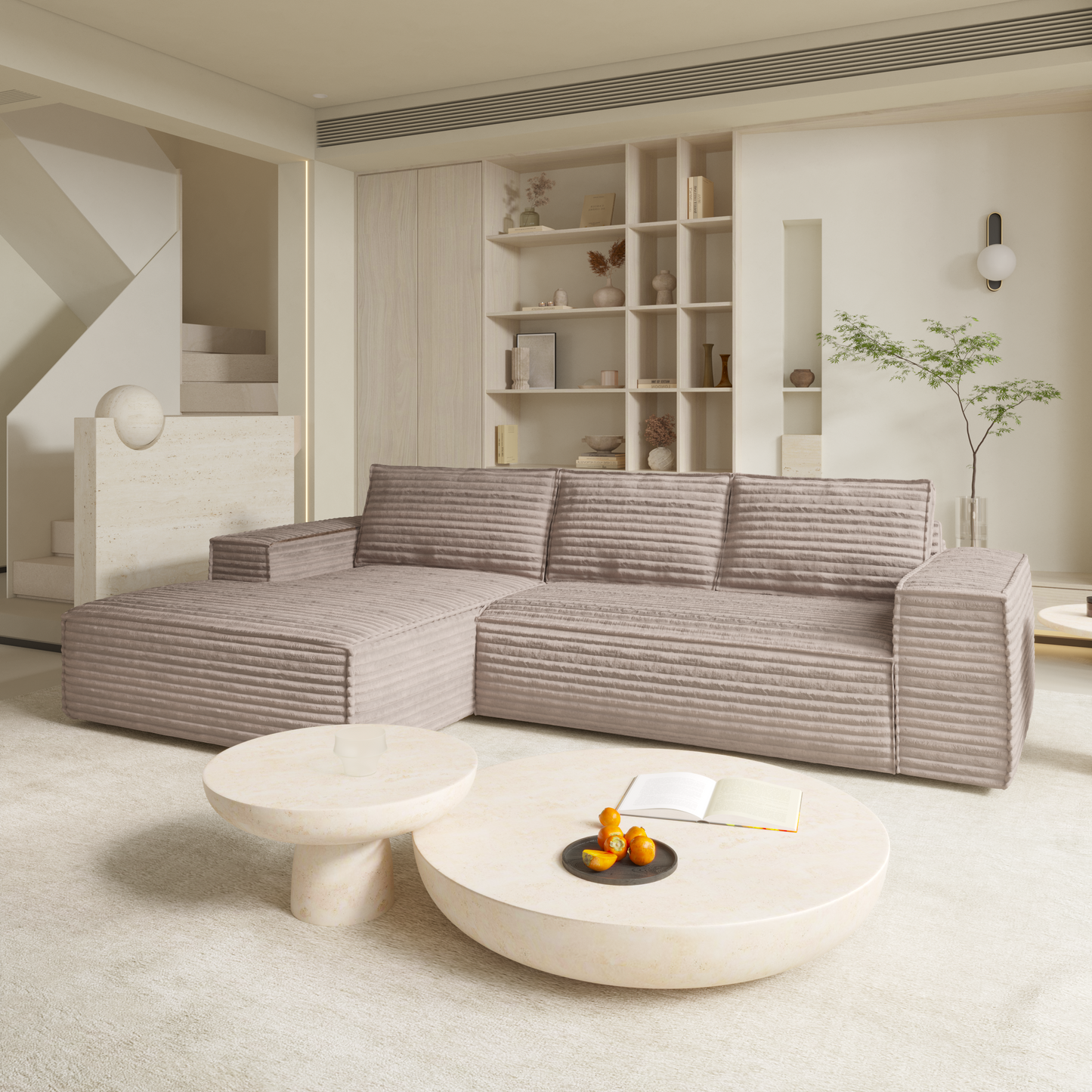 Canapé Convertible Angle gauche Joan