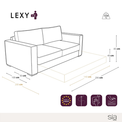 Canapé Convertible Lexy