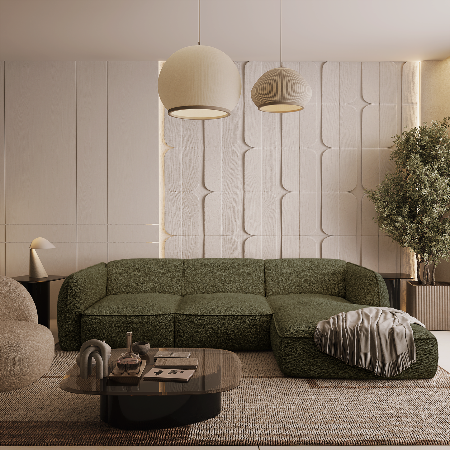 Canapé D'Angle Droit Livia