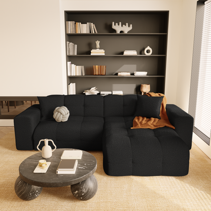 Canapé d'angle droit Mael