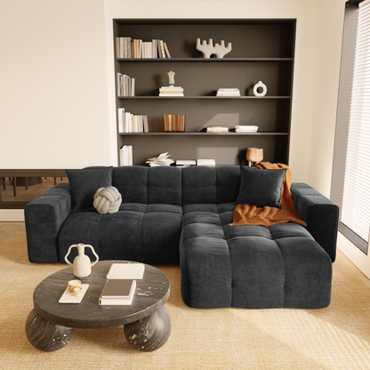 Canapé d'angle droit Mael