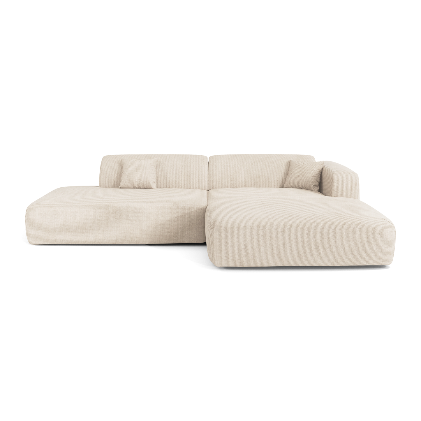 Canapé d'angle droit Myra