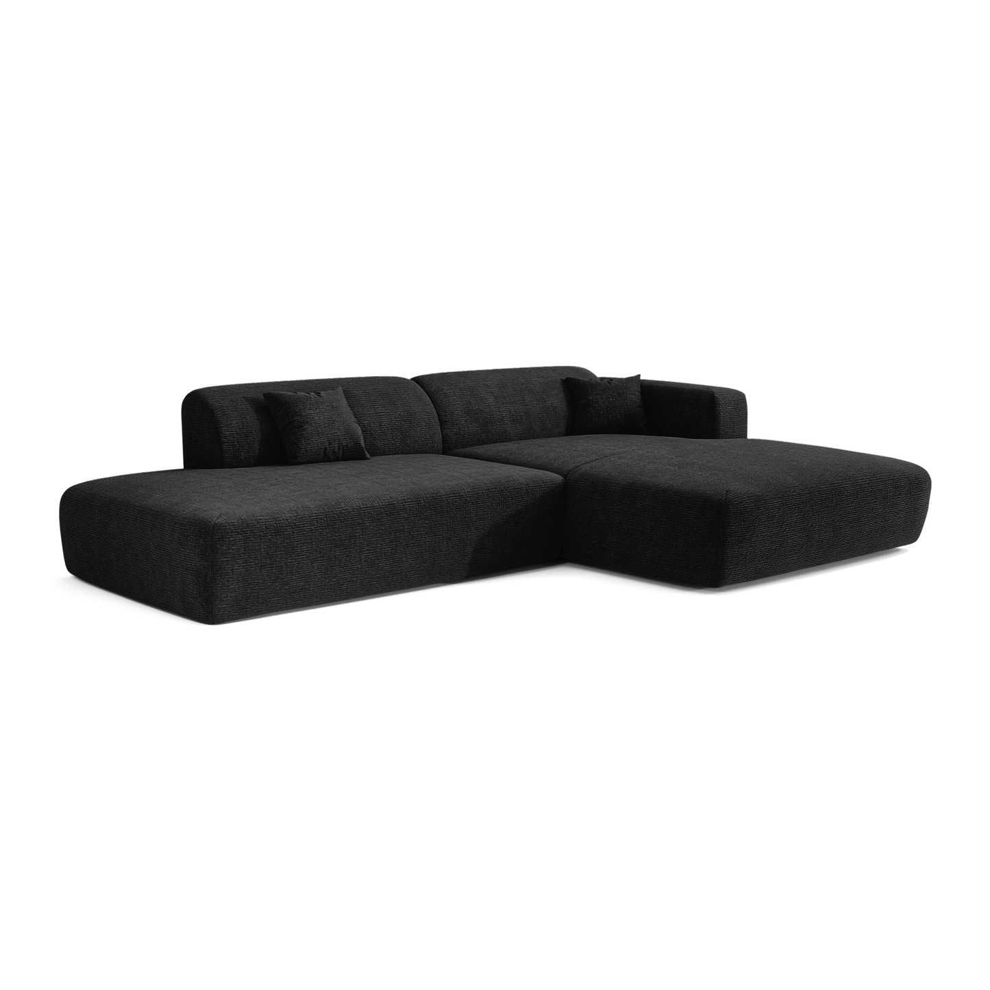 Canapé d'angle droit Myra